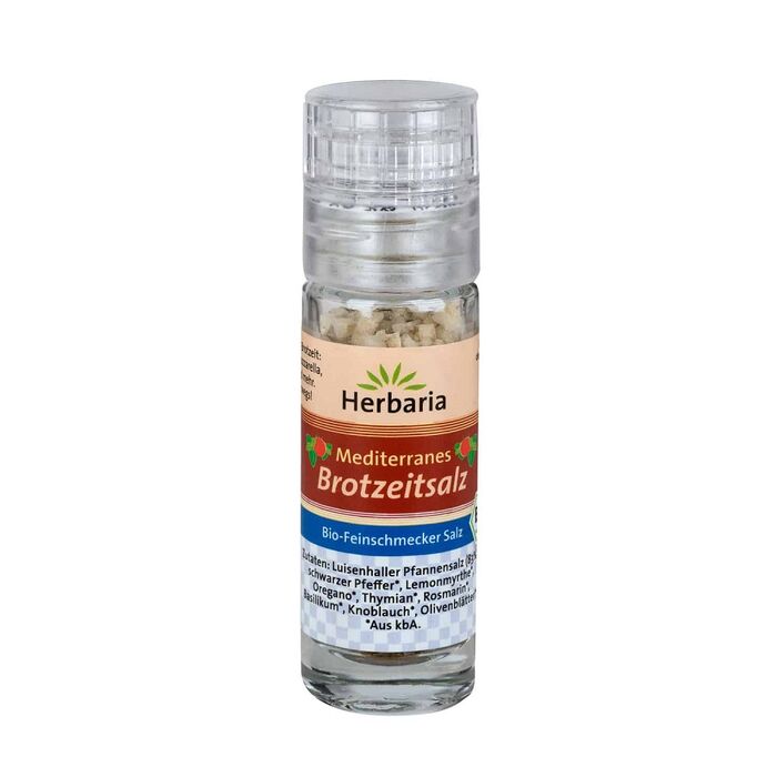 Herbaria - Bio Gewürz - Mediterranes Brotzeitsalz - 15g
