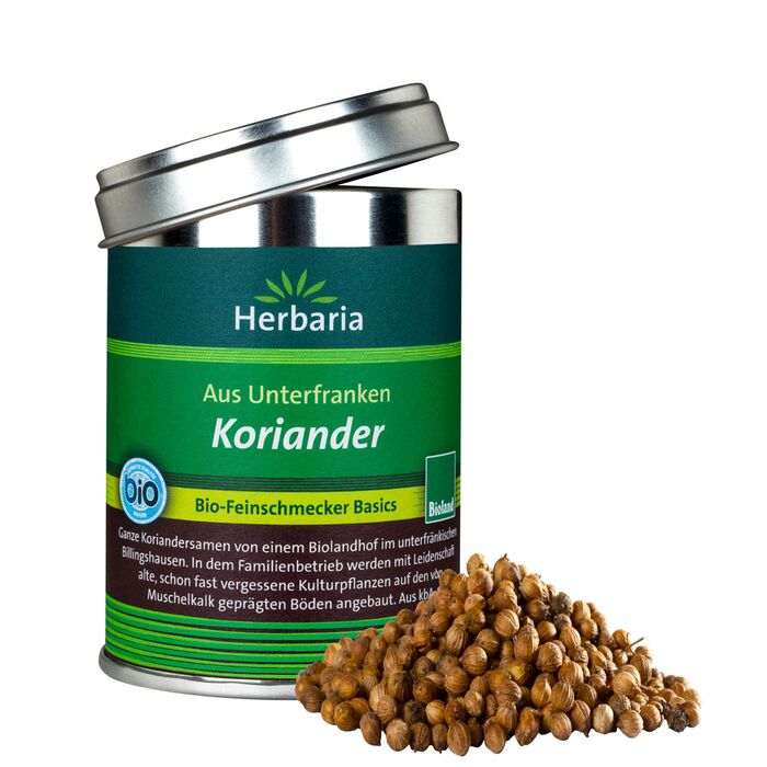 Herbaria - Bio Gewrz - Aus Unterfranken - Koriander - 40g