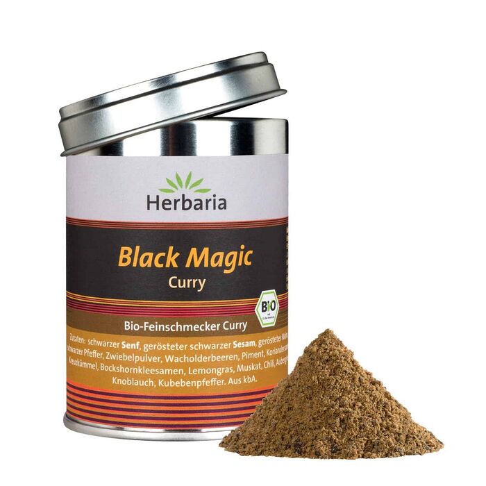 Herbaria - Bio Gewrz - Black Magic - Curry - 80g