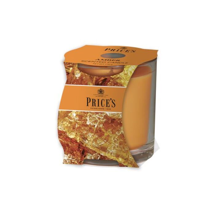 Prices Candles - Duftkerze Amber - 170g Glas