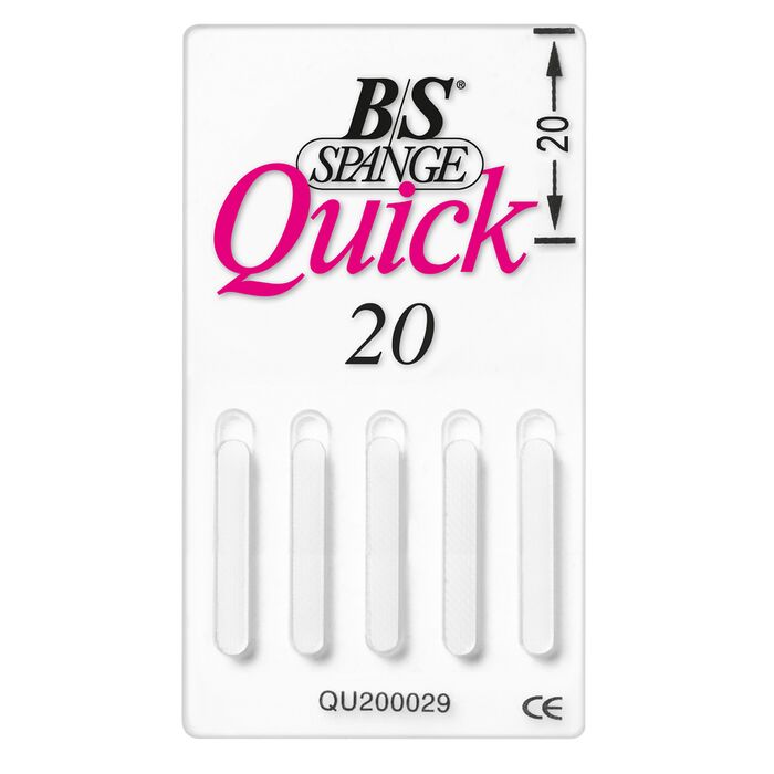 B/S-Spange Quick - 5er Pack - Gr. 20 - Breite 3mm