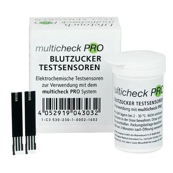 Lifetouch Multicheck PRO Blutzucker Sensoren - 50 Teste