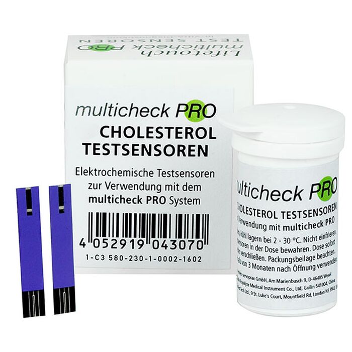 Lifetouch Multicheck PRO Cholesterol Sensoren - 25 Teste