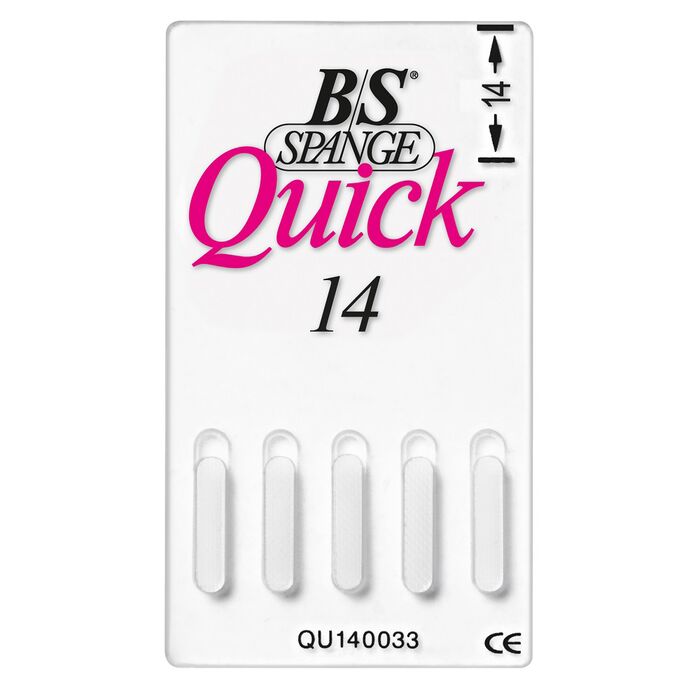 B/S-Spange Quick - 5er Pack - Gr. 14 - Breite 3mm