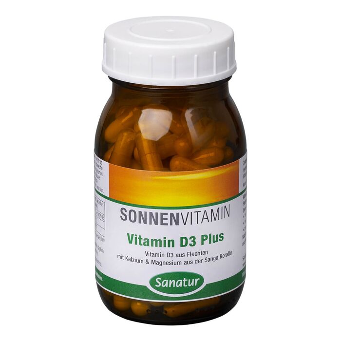 Sanatur - Sonnenvitamin Vitamin D3 Plus 90 Kaps. / 67g