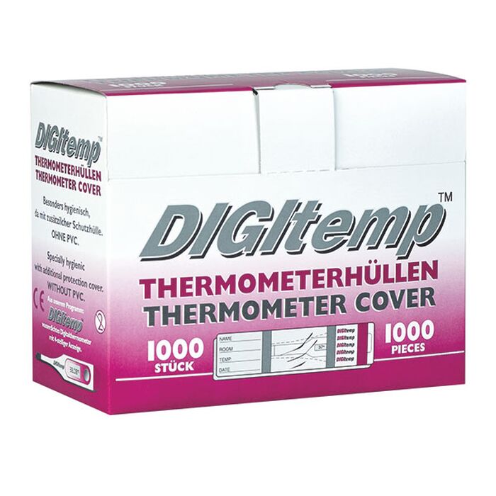 Digitemp Thermometerhlle ohne Gleitmittel - 1000 Stk. fr Fieberthermometer