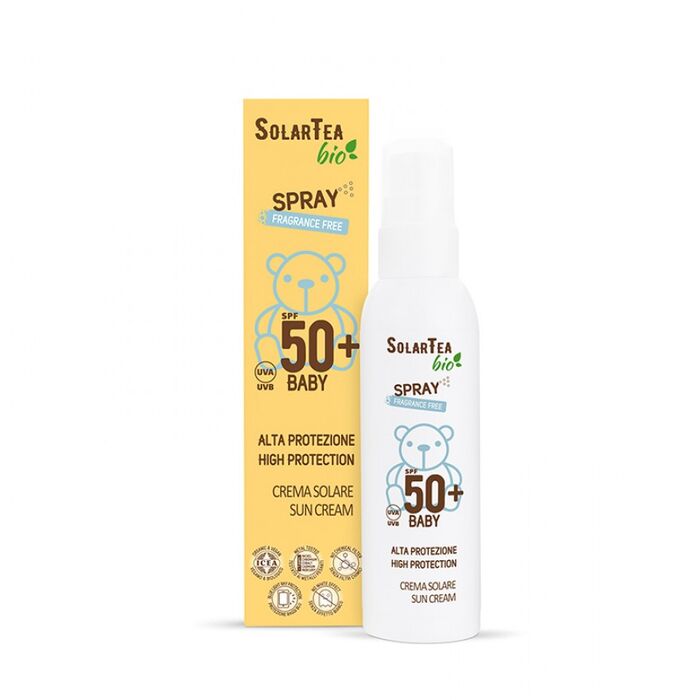 SolarTea Sonnenschutz Baby SPF50 Spray - 100ml