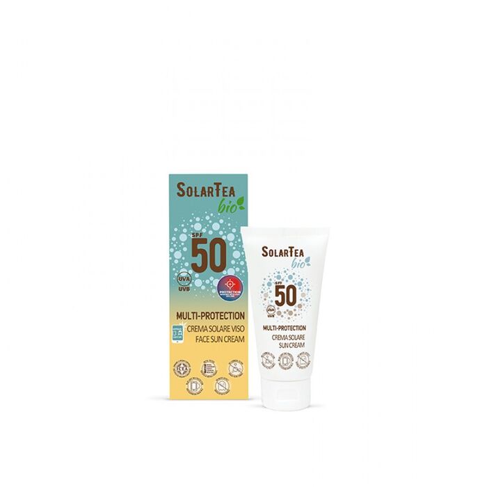 SolarTea - Multi Protection Sonnencreme Gesicht LSF50 - 50ml