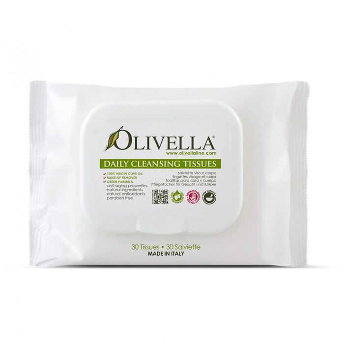 Olivella - Olivenöl Reinigungstücher - 30 Stück