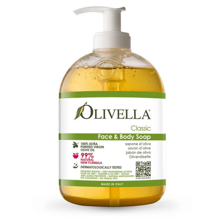 Olivella - Oliven milde Flssigseife Classic - 500ml