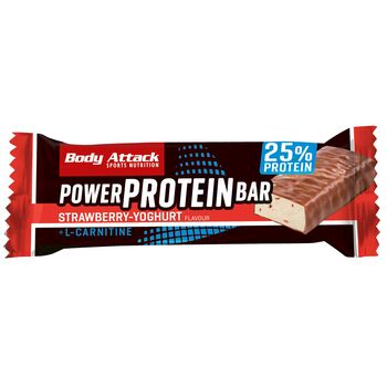 Body Attack - Power Protein Bar - Strawberry-Yoghurt  -...