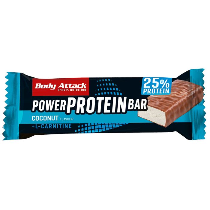 Body Attack - Power Protein Bar - Cocos - 1x 35g Proteinriegel