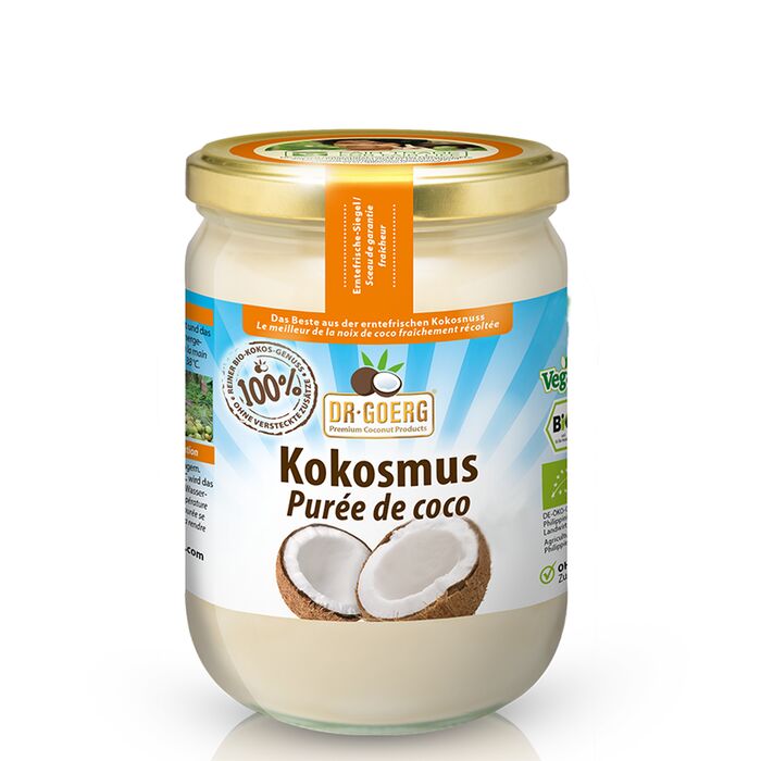 Dr. Goerg - Premium Bio Kokosmus / Coconut Butter 500g - reines Naturprodukt