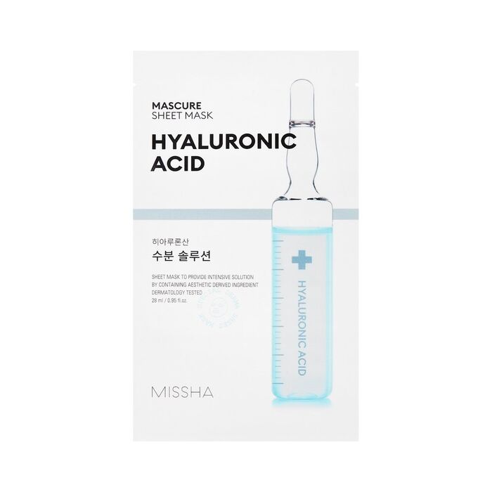 MISSHA - Mascure Hydro Hyaluronic Sheet Mask 28ml - Gesichtsmaske