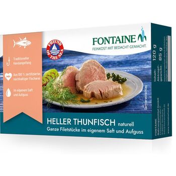 Fontaine - Heller Thunfisch in eigenem Saft - 120g