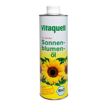 Vitaquell - BIO Sonnenblumenöl - 750ml