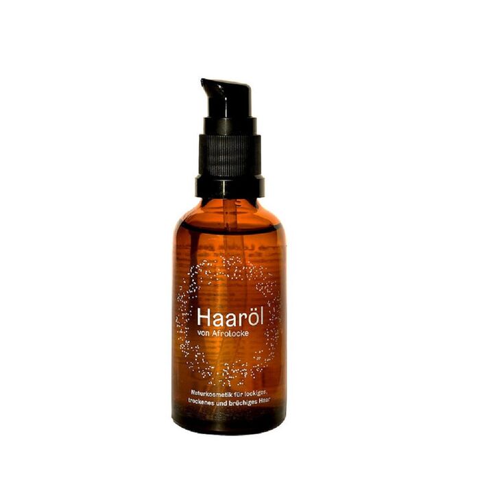 Afrolocke - Haaröl - 50ml für lockiges, trockenes und brüchiges Haar