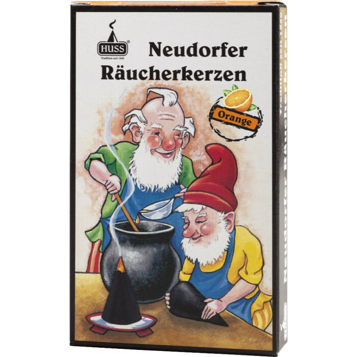 HUSS - Neudorfer Rucherkerzen - 32g Orange