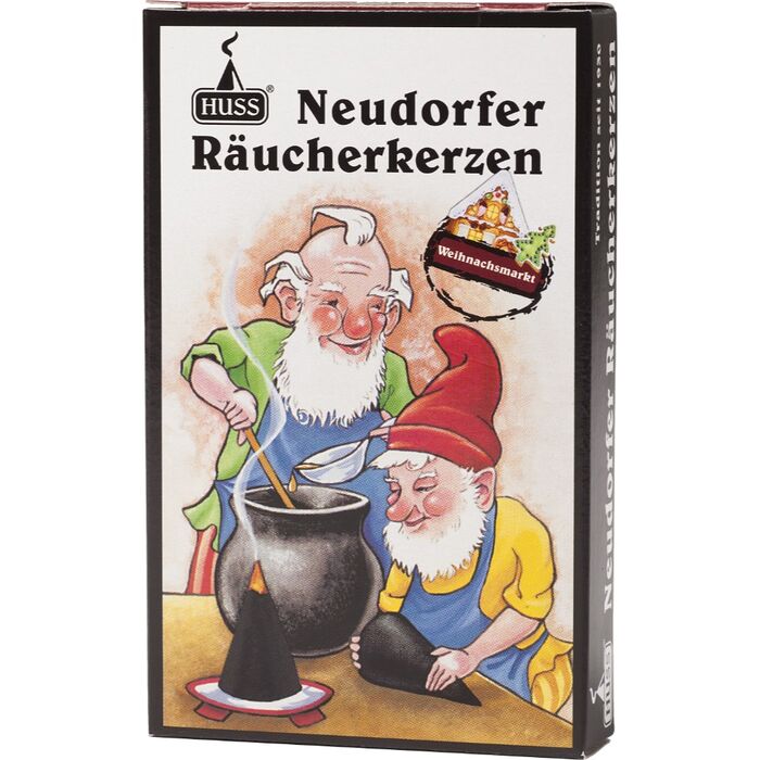 HUSS - Neudorfer Rucherkerzen - 32g Weihnachtsmarkt