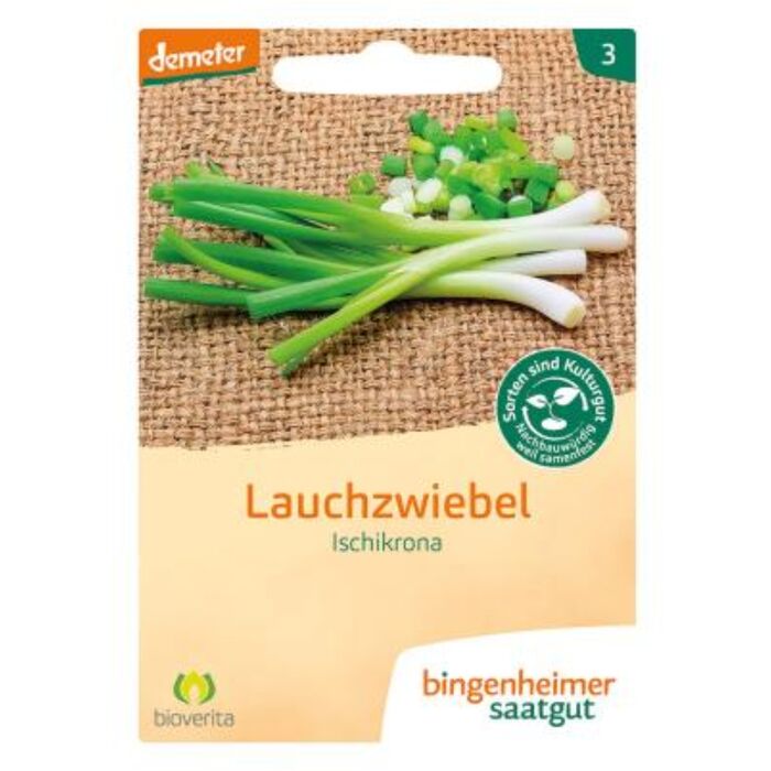 Bingenheimer Saatgut - Bio Lauchzwiebel Ischikrona - 2g Demeter