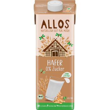 Allos - Bio Hafer Drink 0% Zucker - 1000ml