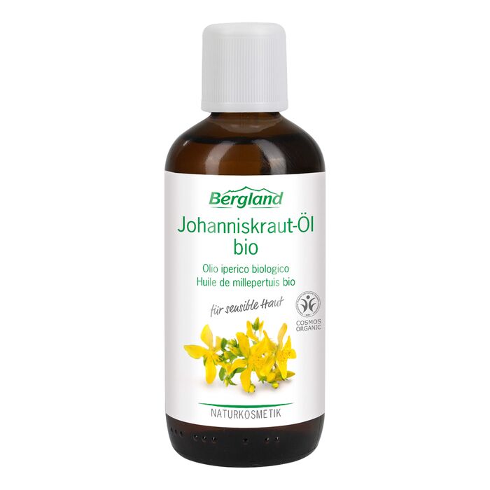 Bergland - Bio Johanniskraut Öl - 100ml für sensible Haut
