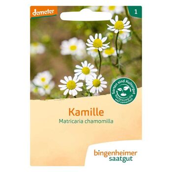 Bingenheimer Saatgut - Bio Echte Kamille - 2,7g Demeter