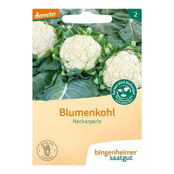 Bingenheimer Saatgut - Bio Blumenkohl Neckarperle - 2g...