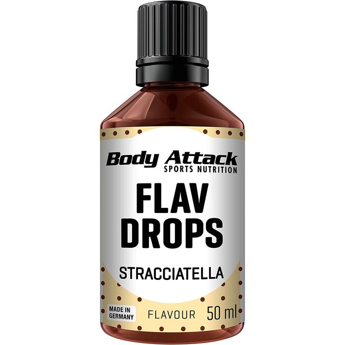 Body Attack - Flav Drops - Stracciatella - 50ml Aromatropfen