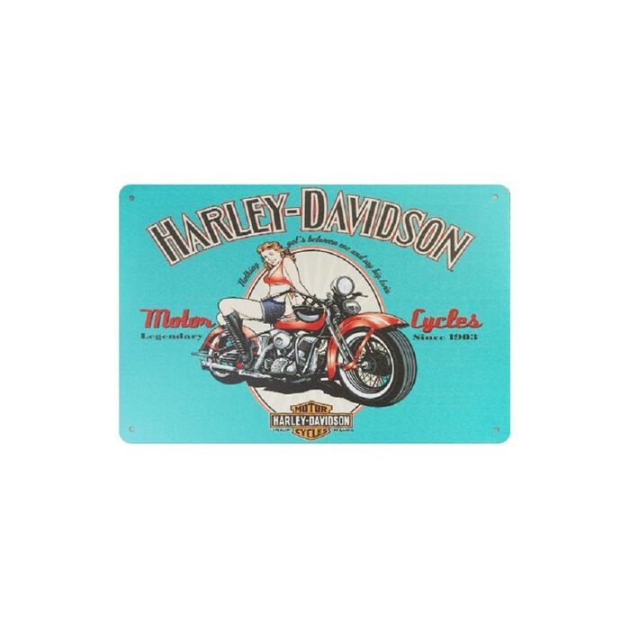 Davartis - Blechschild - Harley Davidson Motor Cycles