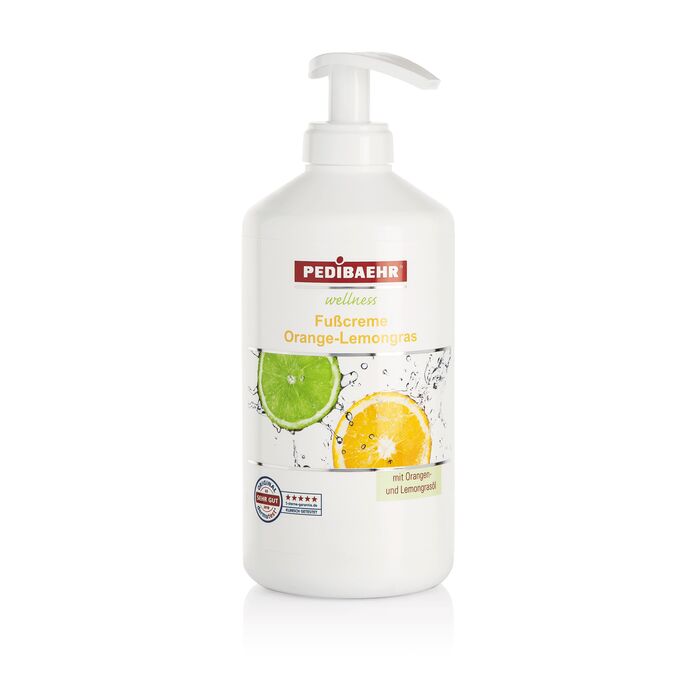 Pedibaehr - Frucht Fucreme 500ml - Orange & Lemongras