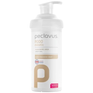peclavus PODOdiabetic - Fußcreme Urea - 500ml