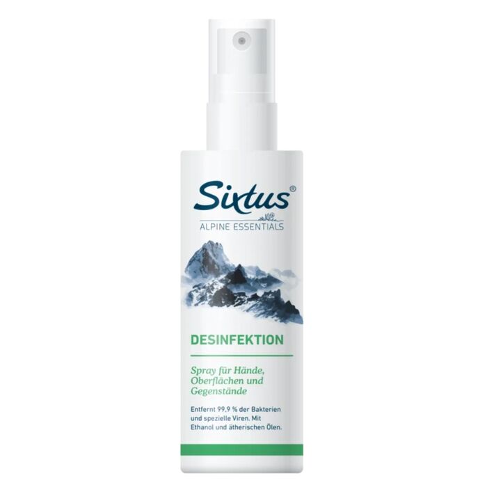 Sixtus - Desinfektion - 100ml für Hände, Oberflächen & Gegenstände