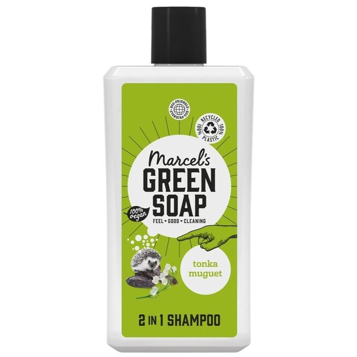 Marcels Green Soap - Veganes 2in1 Shampoo Tonka & Muguet - 500ml