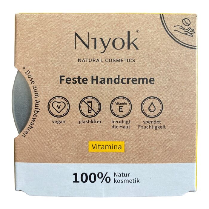 Niyok - Feste Handcreme - 50g Vitamina