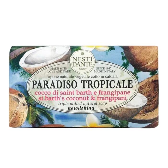 Nesti Dante - Paradiso Tropicale - 250g Seife St. Barth Kokosnuss & Frangipani