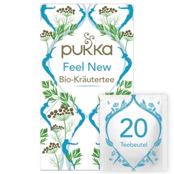 Pukka - Feel New Bio Krutertee - 20 Beutel
