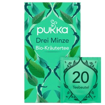 Pukka - Drei Minze Bio Kräutertee - 20 Beutel