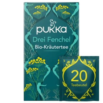 Pukka - Drei Fenchel Bio Kräutertee - 20 Beutel