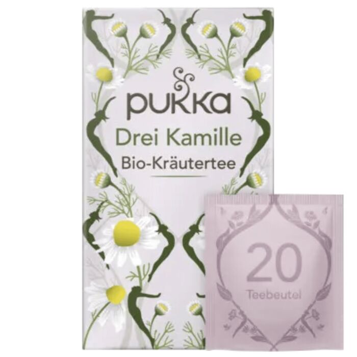Pukka - Drei Kamille Bio Kräutertee - 20 Beutel