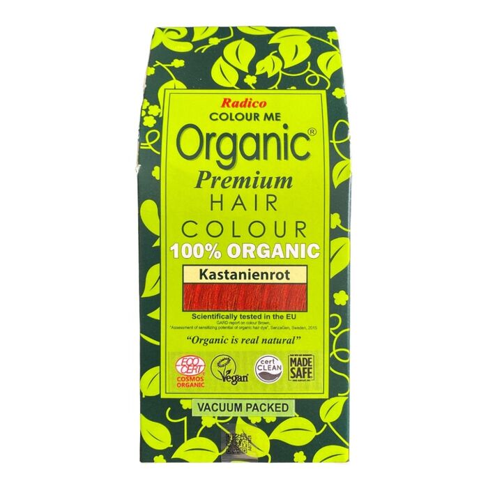 Radico Organic - Organische Haarfarbe - 100g Kastanienrot