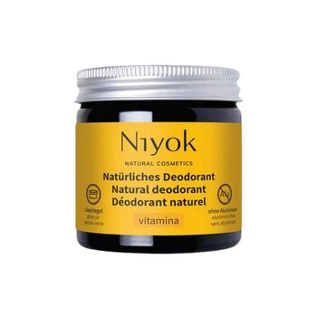 Niyok - 2in1 Deodorant Creme - 40ml Vitamina