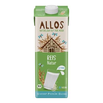 Allos - Bio Reis Drink Naturell - 1000ml