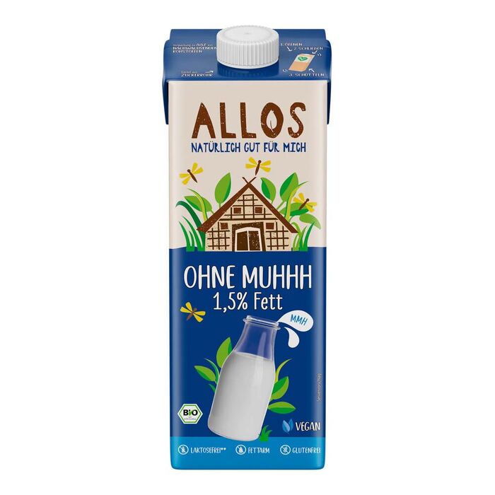Allos - Bio Ohne Muhhh Drink 1,5% Fett - 1000ml