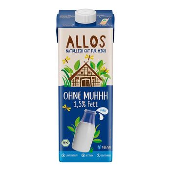 Allos - Bio Ohne Muhhh Drink 1,5% Fett - 1000ml