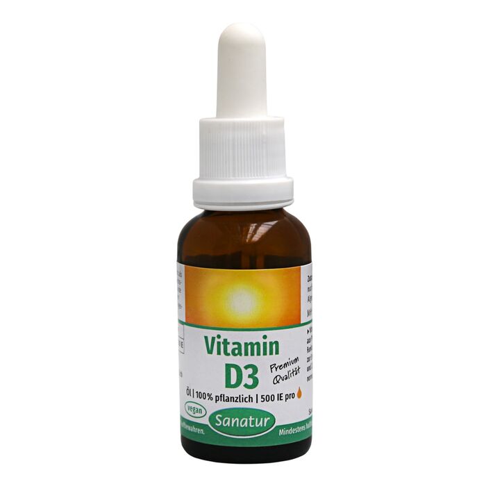 Sanatur - Vitamin D3 l - 30ml - 100% pflanzlich