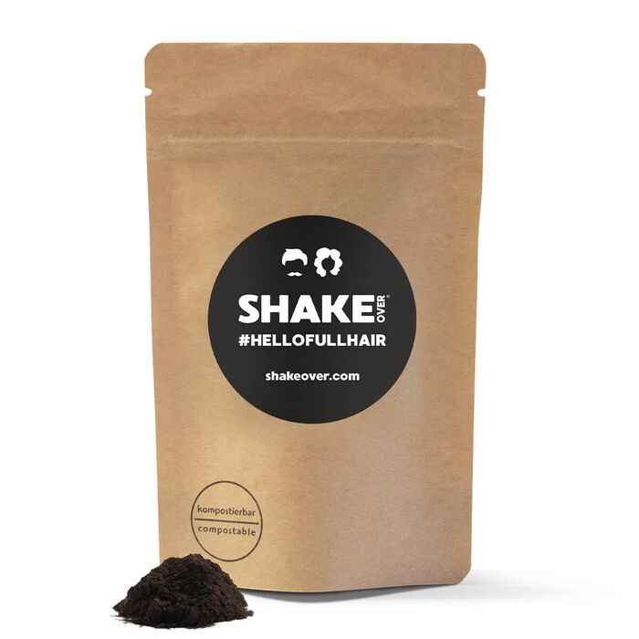 SHAKE OVER - Streuhaar Haarfasern Nachfllpackung - Dunkelbraun / Dark Brown