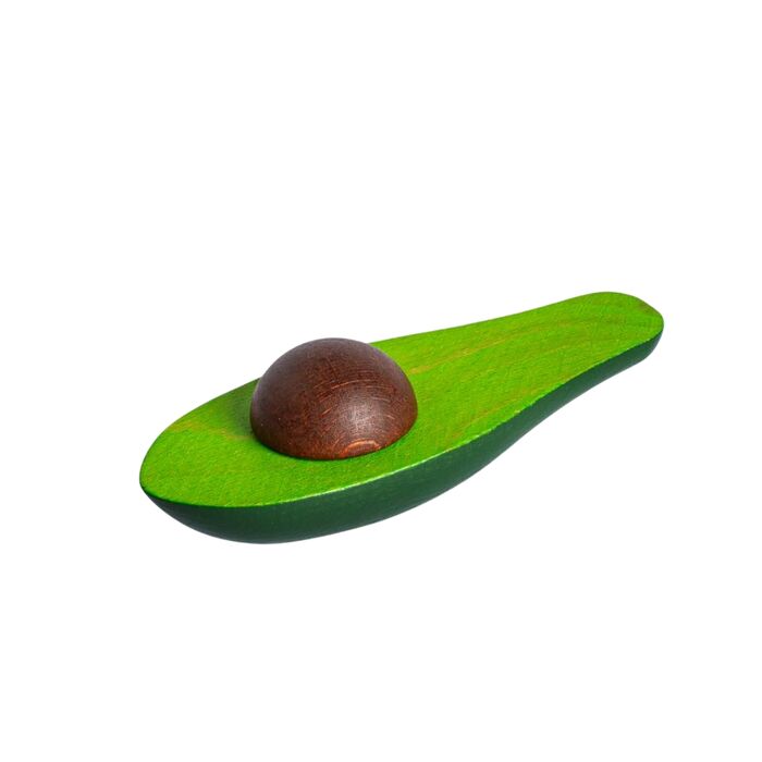 Erzi - Holz Avocado, halb zum Spielen