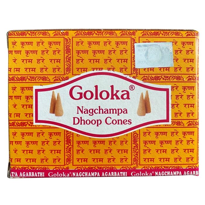 Goloka Nag Champa - 10 Rucherkegel