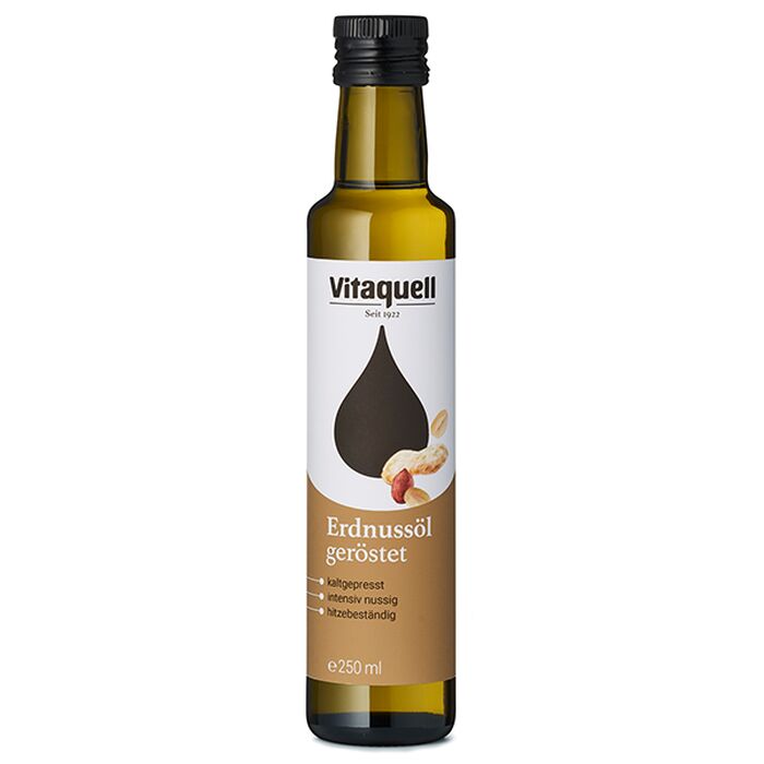 Vitaquell - Erdnussl gerstet 250ml - kaltgepresst